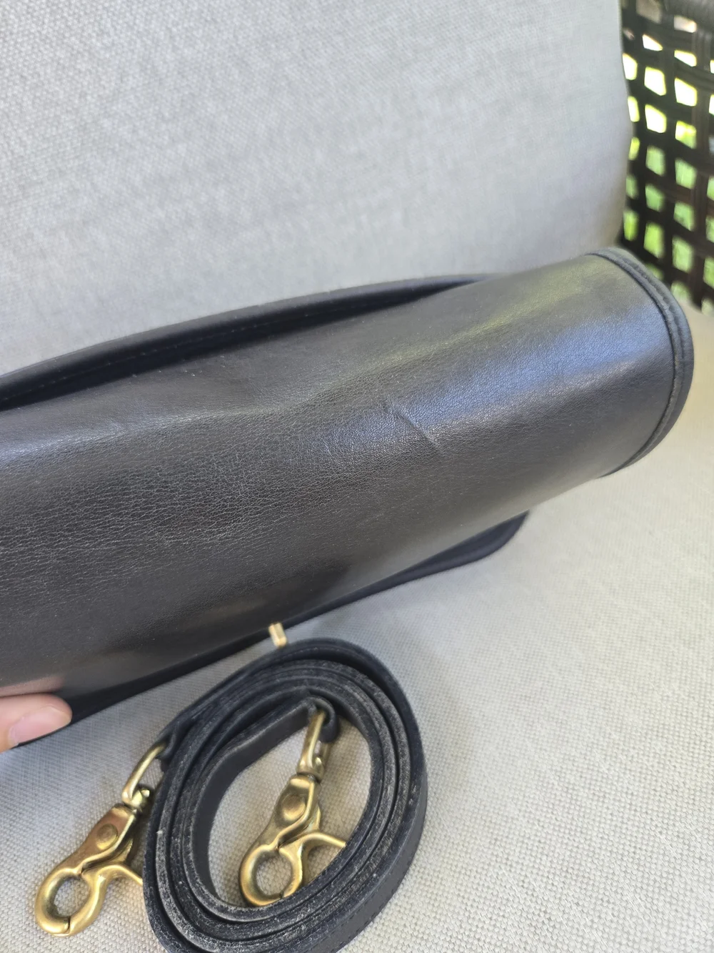 Vintage Coach Penny Pocket Purse 9755 Navy - Picture 11 of 11